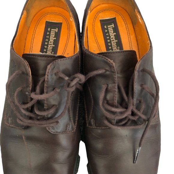Timberland Men’s Leather Brown dress Loafers - Picture 5 of 13